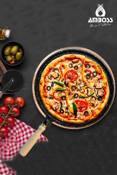 Vento Döküm 36 cm Pizza Gözleme Tavası ürün görseli 1