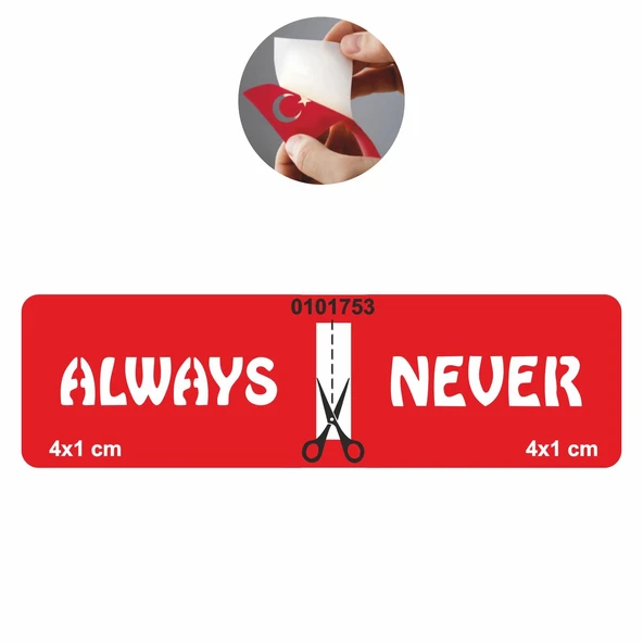 Herzaman ve Asla  Tattoo Geçici Dövme Şablonları Kına Kalıpları ürün görseli 1