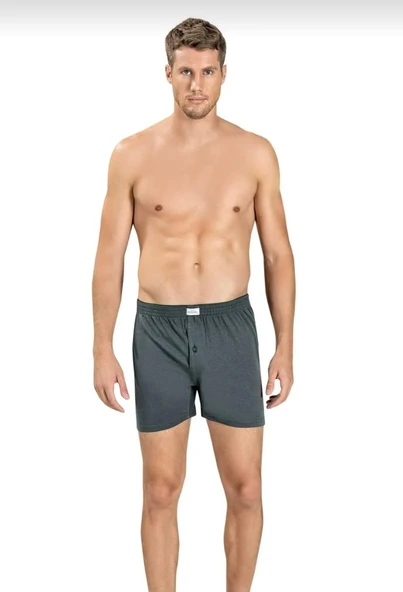 JİBER 127 ERKEK HAVLU KEMER PENYE BOXER 6 ADET - 5