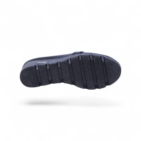 Ayakcenter Esrc-608 Siyah Kadın 7Cm Topuklu Ayakkabı - Resim 4