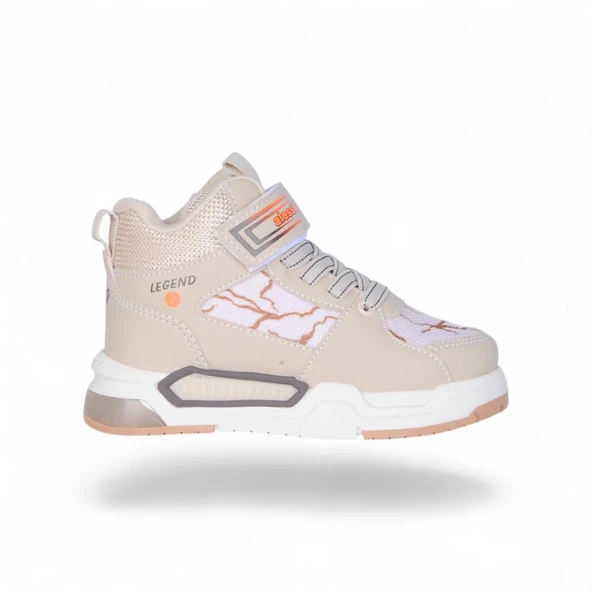 Alessio 042 Bej Kız Çocuk Sneaker Ayakkabı - Resim 2