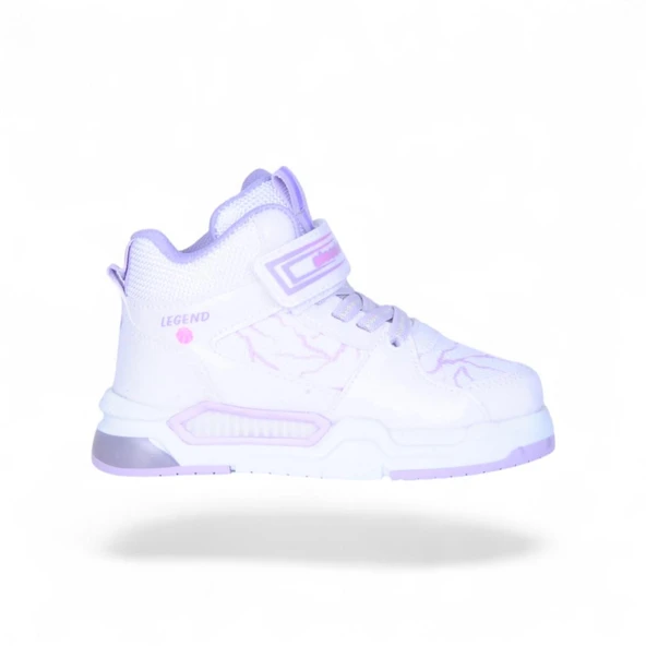 Alessio 042 Byz-Lila Kız Çocuk Sneaker Ayakkabı - Resim 2