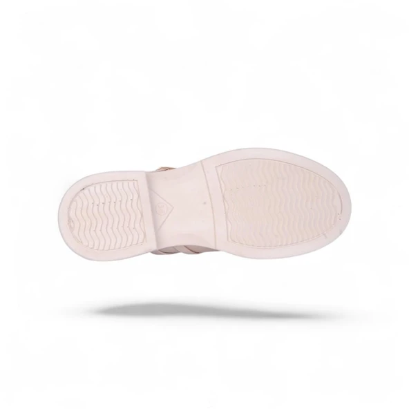 Scarletta S12 Cilt Krem Kadın Loafer Ayakkabı - Resim 4