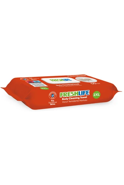 FRESHLİFE Vücut Temizleme Havlusu 50 Yaprak - 2