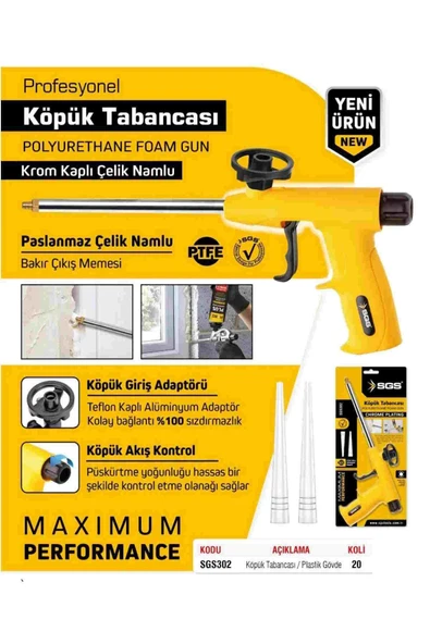 Sgs Poliüretan Köpük Tabancası - 2