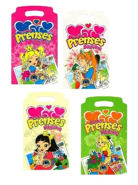 Çıkartmalı Prenses Boyama (4 Kitap Takım) ürün görseli