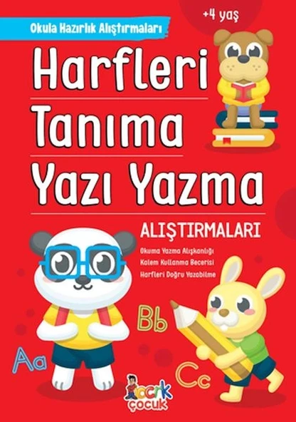 Harfleri Tanıma Yazı Yazma Alıştırmaları ürün görseli