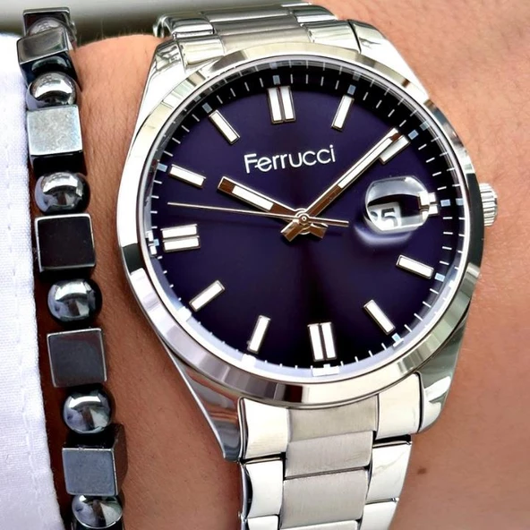 Ferruccı FC 0925 03622M.02 640043 Erkek Takvim Kol Saati - Resim 2