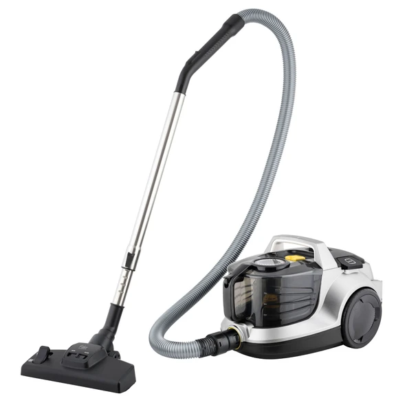 FAKİR FAKİR FREELANDER BL 6056 TOZ TORBASIZ SÜPÜRGE SİLVER STONE YELLOW 890W - 5