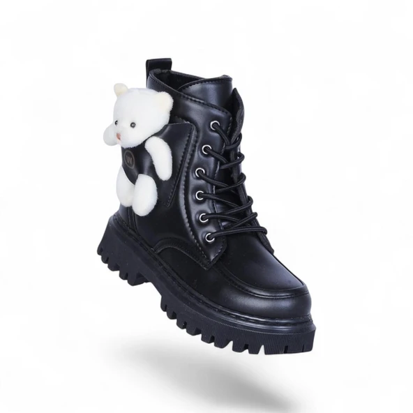 Wanetti 057 Cilt Siyah Kız Çocuk Bot ürün görseli 1