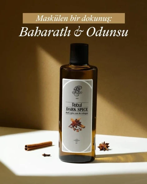Rebul Dark Spice Edc 250 Ml Kolonya - 3