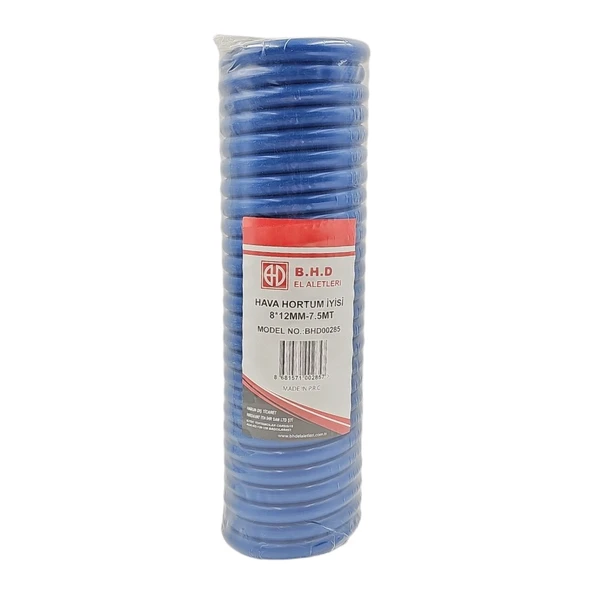 Fixonic B.H.D BHD00285 P.E 8x12mm-7.5m Spiral Hava Hortumu - 1
