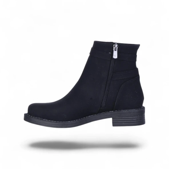 Alens A5 Nubuk Kadın Düz Bot - Resim 3