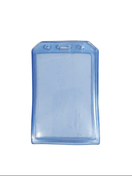 Pvc Yaka Kartlığı Yaka Kartı Kılıfı Kart Koruyucu 14x9 cm - 1 Adet ürün görseli