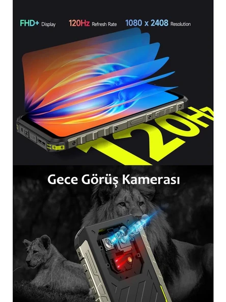 Ulefone Armor 22 128GB Siyah Outlet (Ulefone TR Garantilidr) - 5