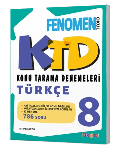Fenomen 8 Türkçe Konu Tarama Denemeleri ürün görseli