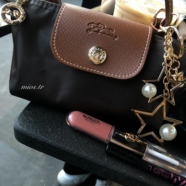 Mini Kahverengi Longchamp Çanta - 3