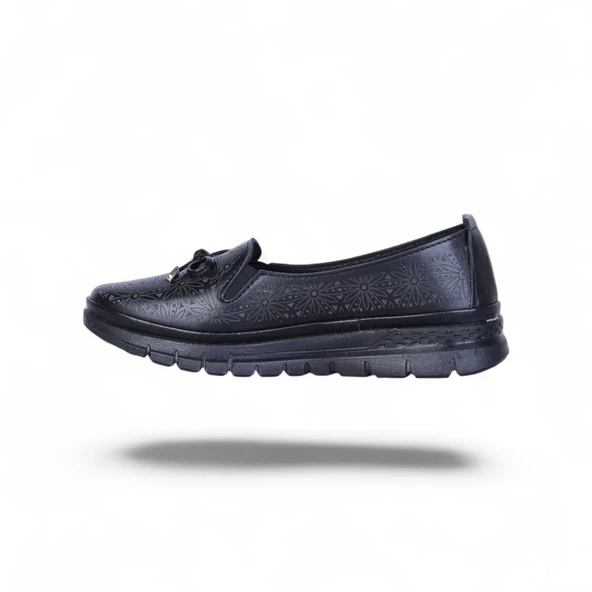 Wanetti 110 Atom Siyah Kadın Babet - Resim 3