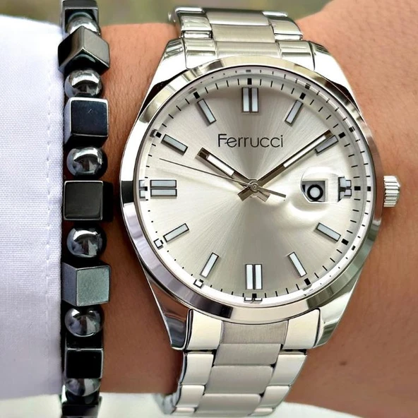 Ferruccı FC 0925 03622M.01 640043 Erkek Takvim Kol Saati - Resim 3