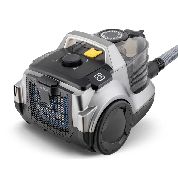 FAKİR FAKİR FREELANDER BL 6056 TOZ TORBASIZ SÜPÜRGE SİLVER STONE YELLOW 890W - 3