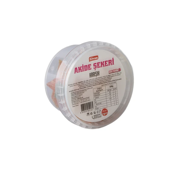 Elvan Karışık Aromalı Akide Şekeri 150 Gr. (1 Kutu) - 3