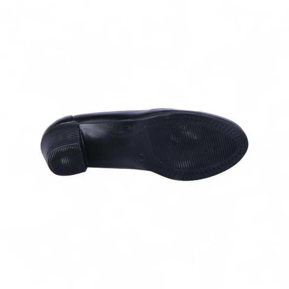 Vollex 1029 Siyah 7Cm Kadın Topuklu Ayakkabı - Resim 4