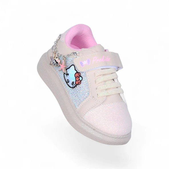 Prokids 4120 Bej Kız Çocuk Sneaker Spor Ayakkabı ürün görseli 1