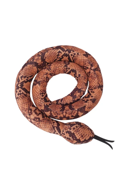 Peluş Yılan Oyuncak Gerçekçi Figür Yılan Hediyelik Oyuncak - 7