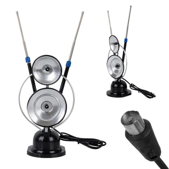 Powermaster PM-25023 TV Üstü Eski Tip Karasal Yayın Anten
