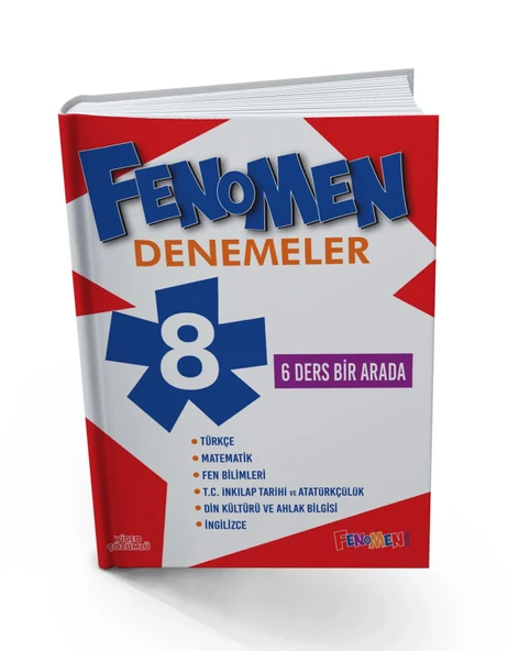 FENOMEN 8 Tüm Dersler Branş Denemeleri ürün görseli