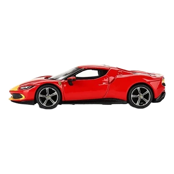 BBR 1:64 Ferrari 296 GTB Rosso Corsa Assetto Fiorano - Resim 2