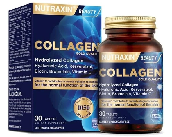 Nutraxin Collagen Beauty 30 Tablet ürün görseli