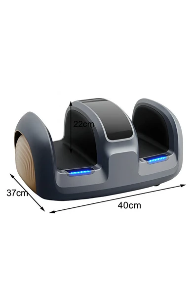 Ayak Masaj Aleti  Isıtmalı, Çift Yönlü, Hava Yastıklı, Otomatik Kapanma - 6