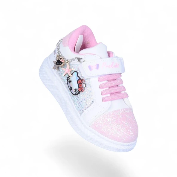 Prokids 4120 Byz-Pmp Kız Çocuk Sneaker Spor Ayakkabı ürün görseli 1
