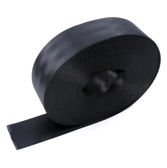 Siyah Renk Emniyet Kemeri 15mt. (Etiket Hediyeli) - 2