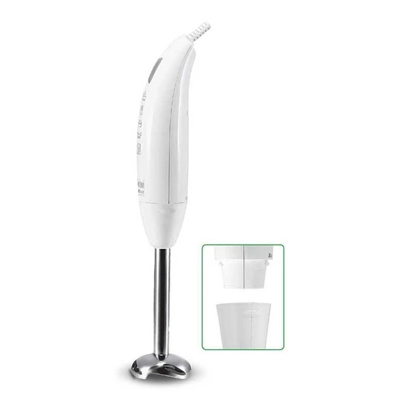 Kiwi KHB-4415 Çubuk El Blender 300 W Beyaz - 2