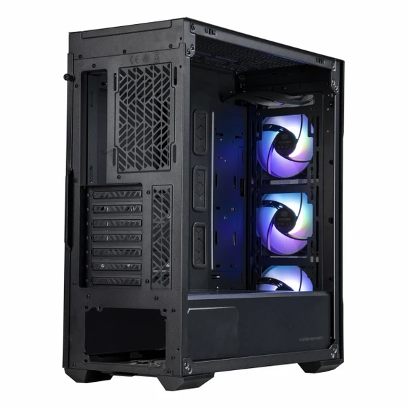 Cooler Master MasterBox TD500 Mesh V2 700W 80+ USB 3.2 ARGB eATX Mid Tower Siyah Kasa - Resim 6
