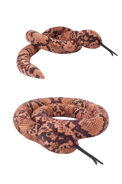 Peluş Yılan Oyuncak Gerçekçi Figür Yılan Hediyelik Oyuncak - 8