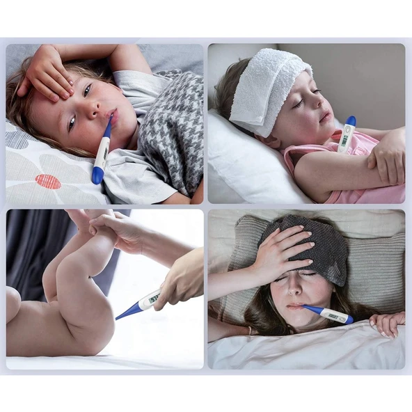 Powermaster Çubuk Koltukaltı Dijital Ateş Ölçer Termometre - Resim 2