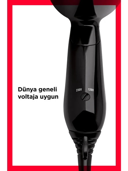 RVDR5305 1200 W Seyahat Tipi Saç Kurutma Makinesi - 4
