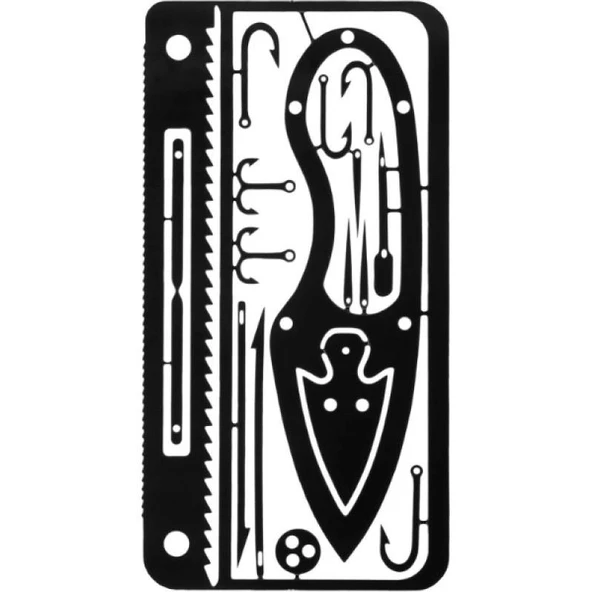 Zhltools Çok Fonksiyonlu Hayatta Kalma Balıkçı Kiti ürün görseli