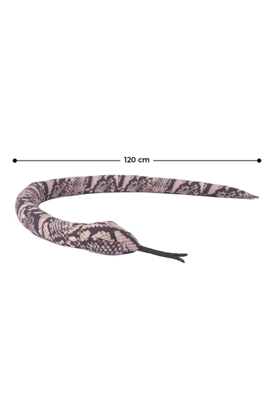 Peluş Yılan Oyuncak Gerçekçi Figür Yılan Hediyelik Oyuncak - 4