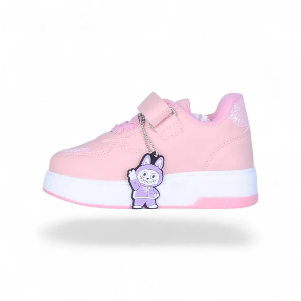 Prokids 4011 Pudra Kız Çocuk Sneaker Spor Ayakkabı - Resim 3