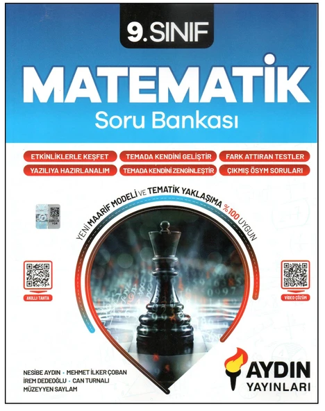 Aydın Yayınları 9. Sınıf Matematik Soru Bankası - 1