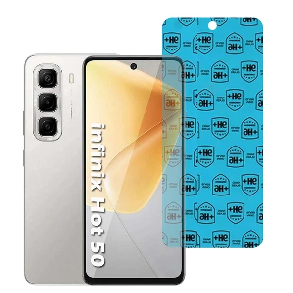 infinix Hot 50 Uyumlu Nano Cam Ekran Koruyucu - Resim 2