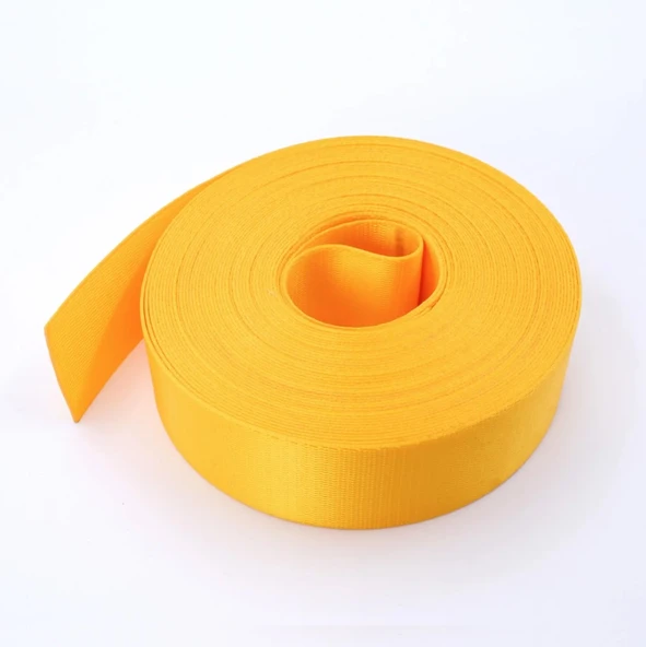 Sarı Renk Emniyet Kemeri 8mt. (Etiket Hediyeli) - 4