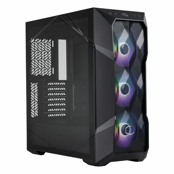 Cooler Master MasterBox TD500 Mesh V2 700W 80+ USB 3.2 ARGB eATX Mid Tower Siyah Kasa - Resim 3