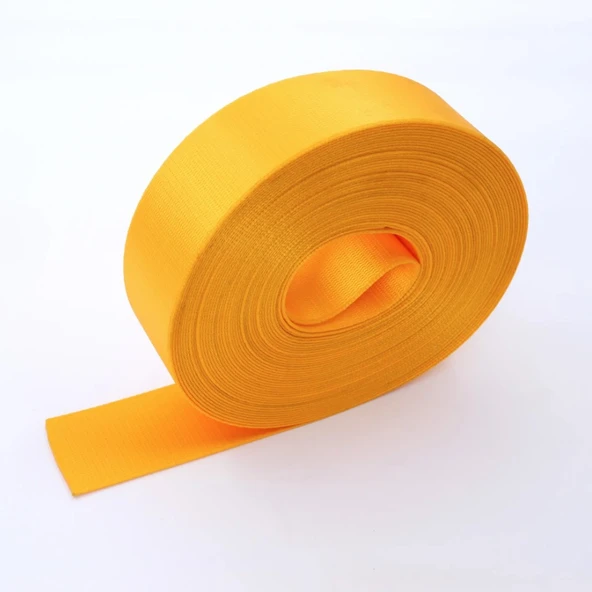 Sarı Renk Emniyet Kemeri 8mt. (Etiket Hediyeli) - 2