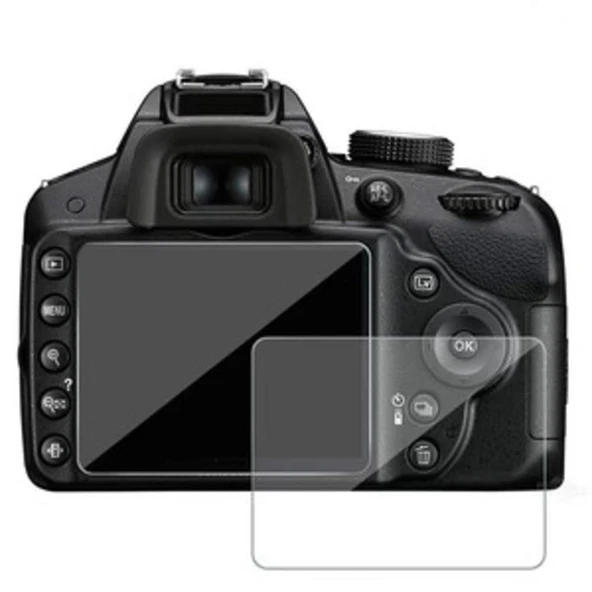 Canon EOS 2000D Dijital Fotoğraf Makinesi Ekran Koruyucu Uyumlu 9H Nano