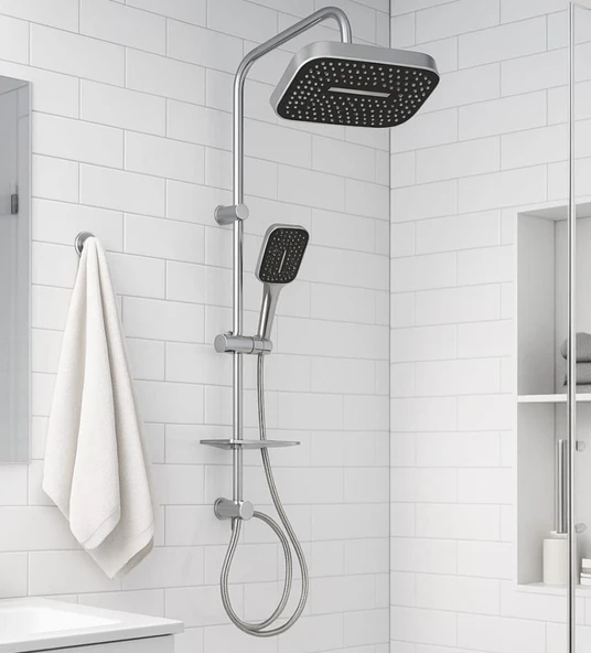 Artema Win S Banyo Bataryası + Doppo Prime Lux Tepe Duş Sistemi - Resim 8